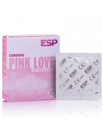 Prezervatīvi ESP Pink Love Marshmallow